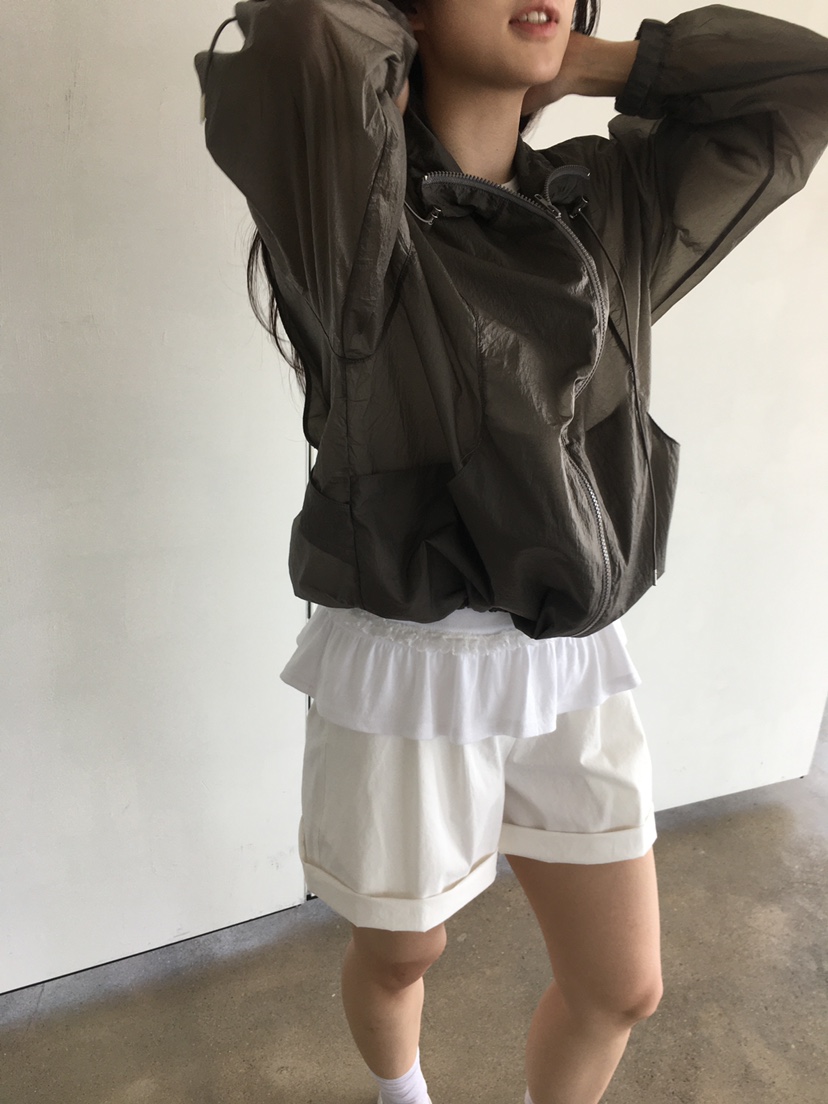 SPREAD直郵韓國代購㊣女裝新款休閑時尚人氣熱賣推薦夾克透明SPREAD夾克