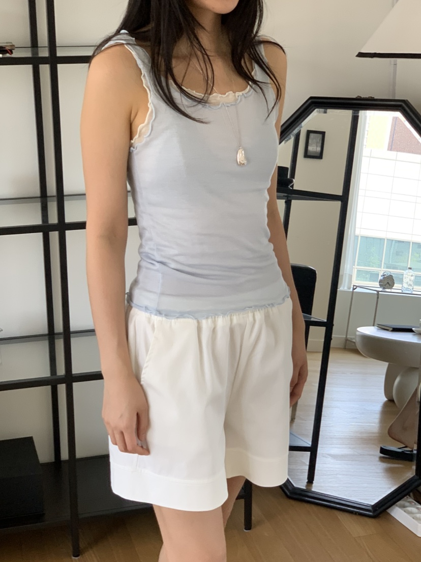 NOUVEAU韓國直郵㊣女裝新款休閑推薦熱賣人氣25春夏吊帶背心NOUVEAU吊帶/背心