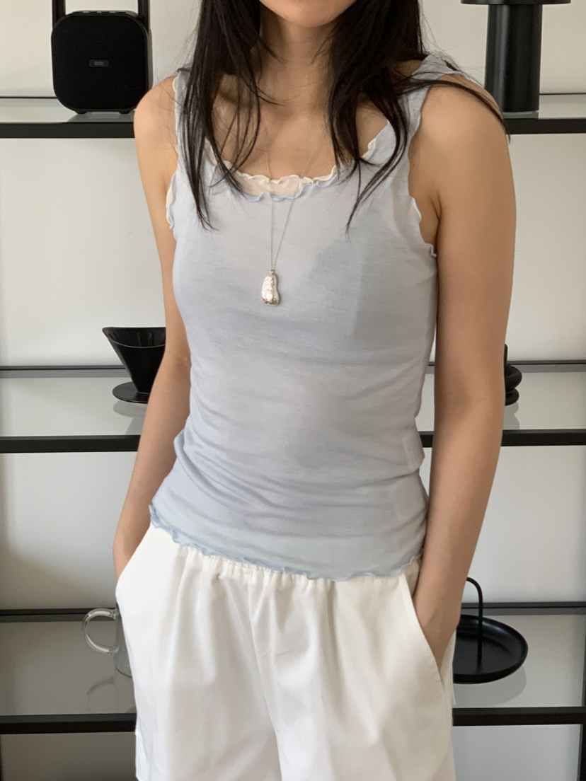 NOUVEAU韓國直郵㊣女裝新款休閑推薦熱賣人氣25春夏吊帶背心NOUVEAU吊帶/背心圖色4