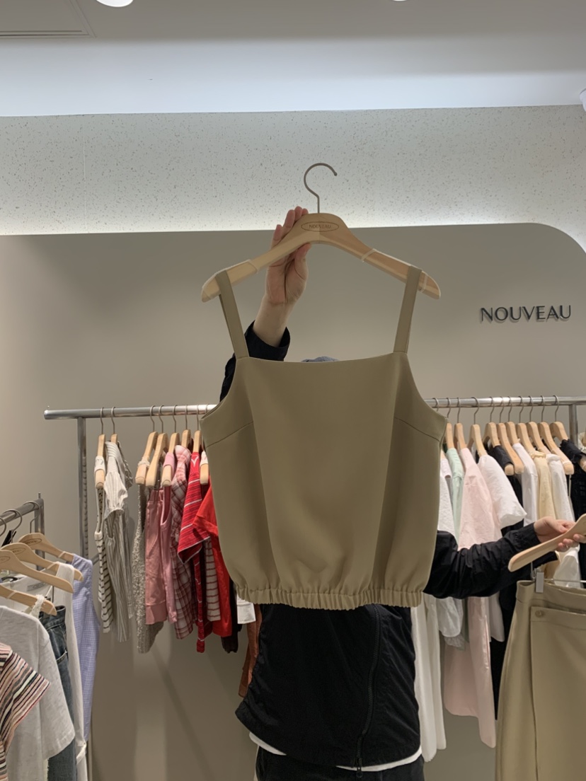 NOUVEAU韓國直郵㊣女裝新品休閑推薦25春夏人氣熱賣吊帶背心NOUVEAU吊帶/背心圖色2