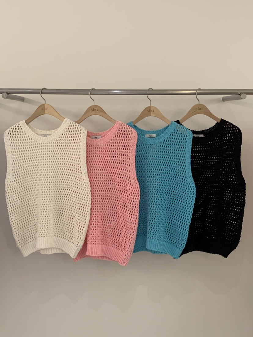SLAT韓國㊣直郵東大門代購女裝新品25春夏人氣休閑吊帶背心SLAT吊帶/背心