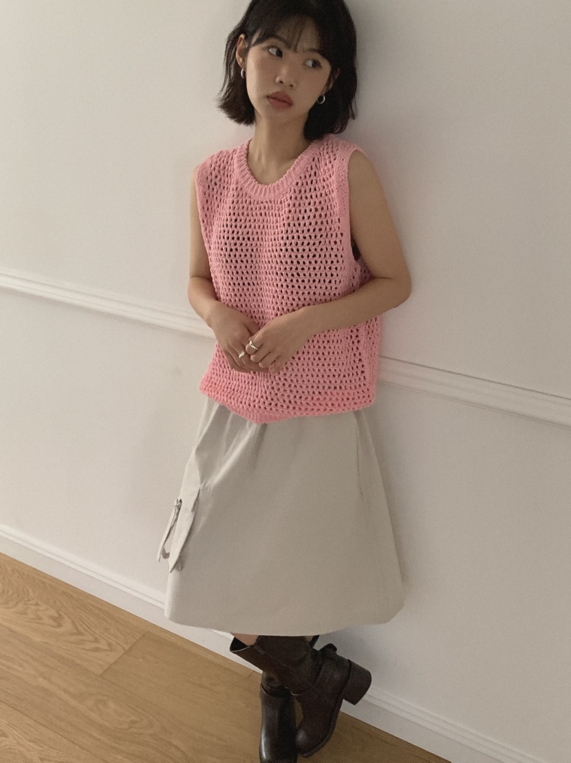 SLAT韓國㊣直郵東大門代購女裝新品25春夏人氣休閑吊帶背心SLAT吊帶/背心