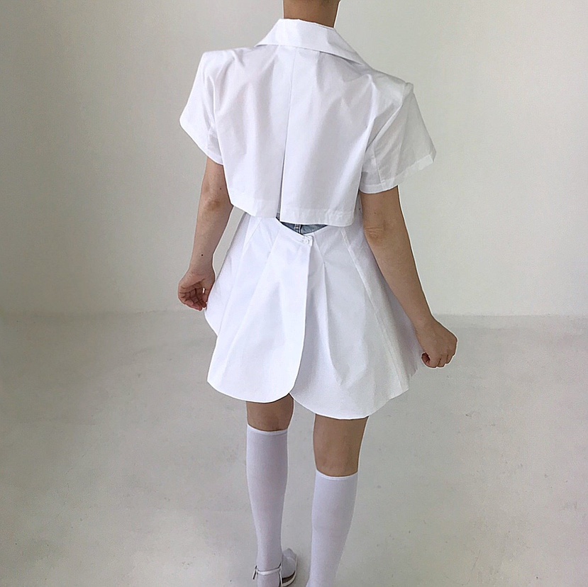 2TWO MOON韓國㊣直郵東大門代購女裝新品推薦時尚熱賣連衣裙2TWO MOON連衣裙