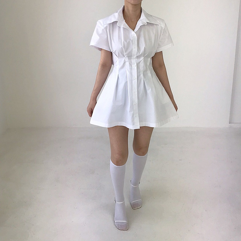 2TWO MOON韓國㊣直郵東大門代購女裝新品推薦時尚熱賣連衣裙2TWO MOON連衣裙