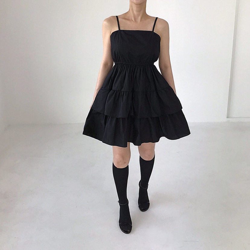 2TWO MOON韓國㊣直郵東大門代購女裝新款人氣時尚25春夏連衣裙2TWO MOON連衣裙