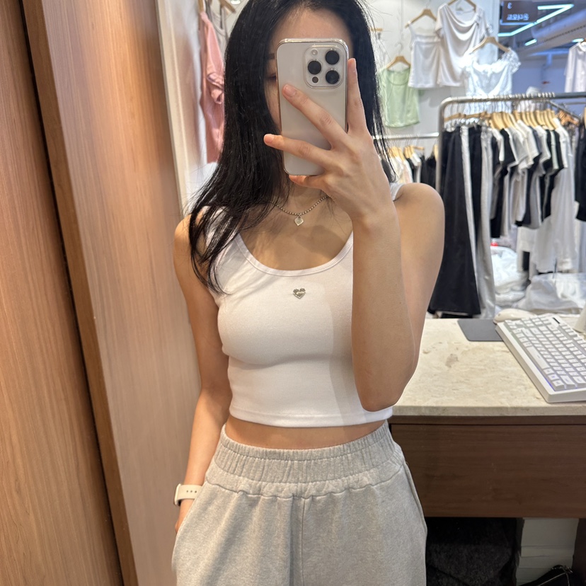 ON THE MODE韓國直郵㊣女裝新款休閑25春夏推薦人氣吊帶背心ON THE MODE吊帶/背心