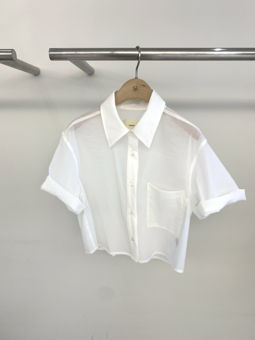 SELECT MARKET韓國直郵㊣女裝新款休閑25春夏時尚襯衫蕾絲衫SELECT MARKET襯衫/蕾絲衫圖色1