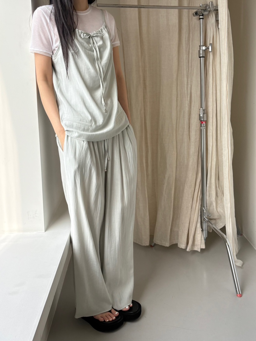 Verbena韓國㊣直郵東大門代購女裝新款熱賣25春夏休閑休閑褲Verbena休閑褲
