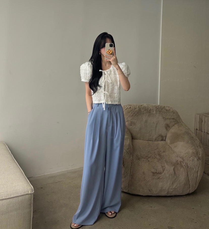 AMUSE SEOUL韓國直郵㊣東大門實拍女裝新款推薦休閑休閑褲AMUSE SEOUL休閑褲