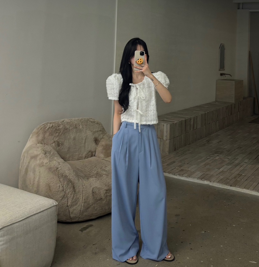 AMUSE SEOUL韓國直郵㊣東大門實拍女裝新款推薦休閑休閑褲AMUSE SEOUL休閑褲