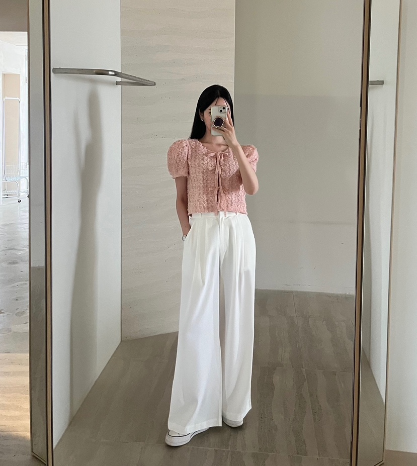 AMUSE SEOUL韓國直郵㊣東大門實拍女裝新款推薦休閑休閑褲AMUSE SEOUL休閑褲