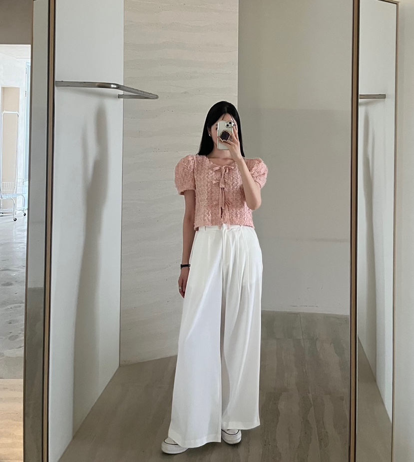 AMUSE SEOUL韓國直郵㊣東大門實拍女裝新款推薦休閑休閑褲AMUSE SEOUL休閑褲