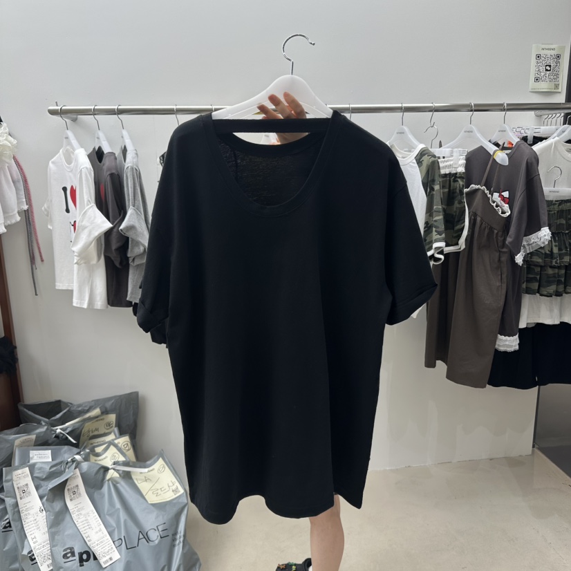 INTHEEND韓國直郵㊣女裝新品人氣休閑熱賣25春夏推薦時尚T恤INTHEENDT恤