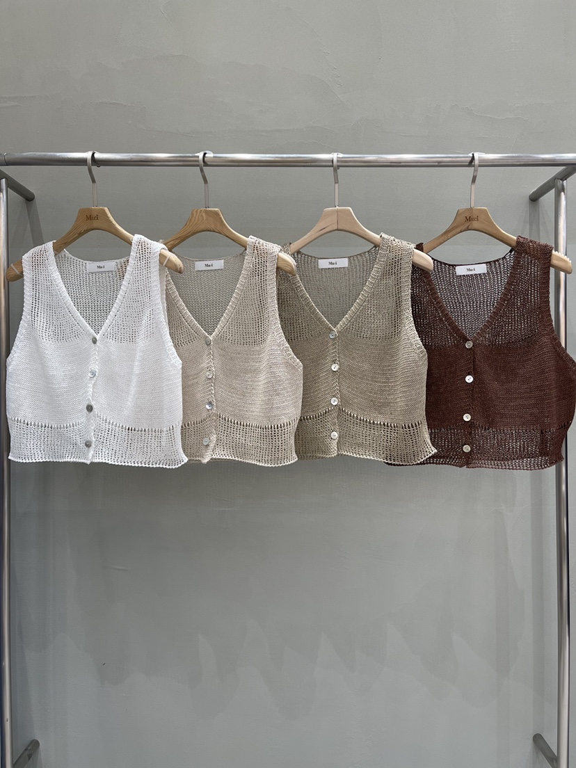 THE MUI韓國直郵㊣東大門實拍女裝新款人氣推薦熱賣時尚馬甲SO BAE馬甲