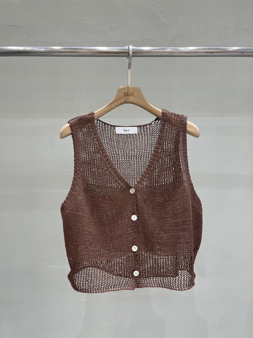 THE MUI韓國直郵㊣東大門實拍女裝新款人氣推薦熱賣時尚馬甲SO BAE馬甲圖色4