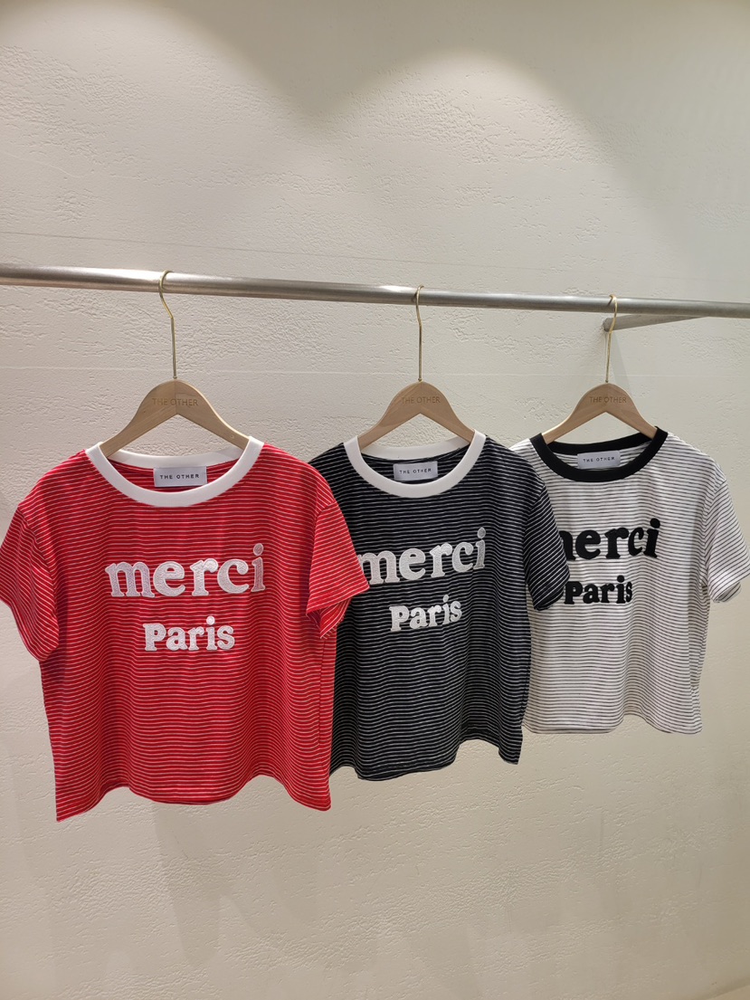 空韓國㊣直郵東大門代購女裝新款休閑熱賣25春夏時尚推薦T恤THE OTHERT恤