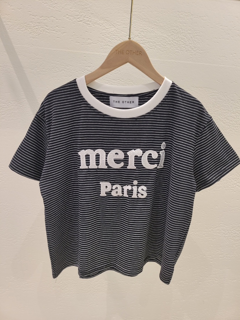 空韓國㊣直郵東大門代購女裝新款休閑熱賣25春夏時尚推薦T恤THE OTHERT恤圖色2