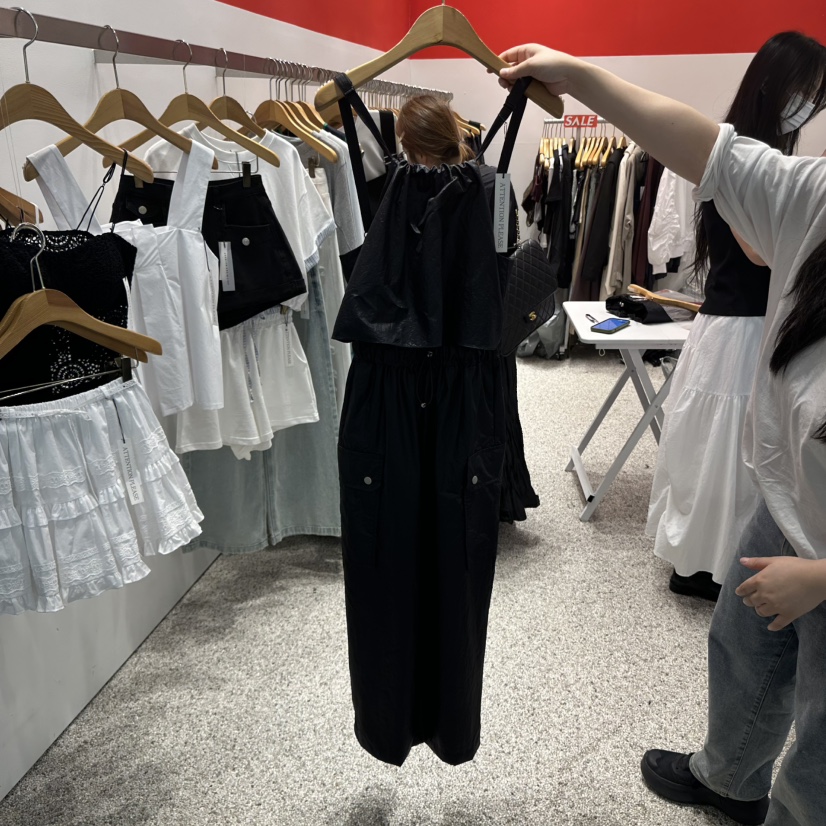 ATPZ直郵韓國代購㊣女裝新款人氣時尚25春夏推薦熱賣連衣裙ATTENTION PLEAES連衣裙圖色2