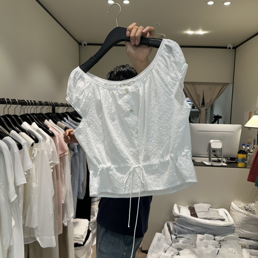 RE STOCK韓國直郵㊣女裝新款熱賣休閑25春夏時尚人氣吊帶背心RE STOCK吊帶/背心