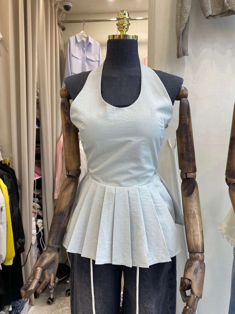 BLACK BIJOU韓國直郵㊣東大門實拍女裝新品熱賣推薦吊帶背心BLACK BIJOU吊帶/背心圖色1