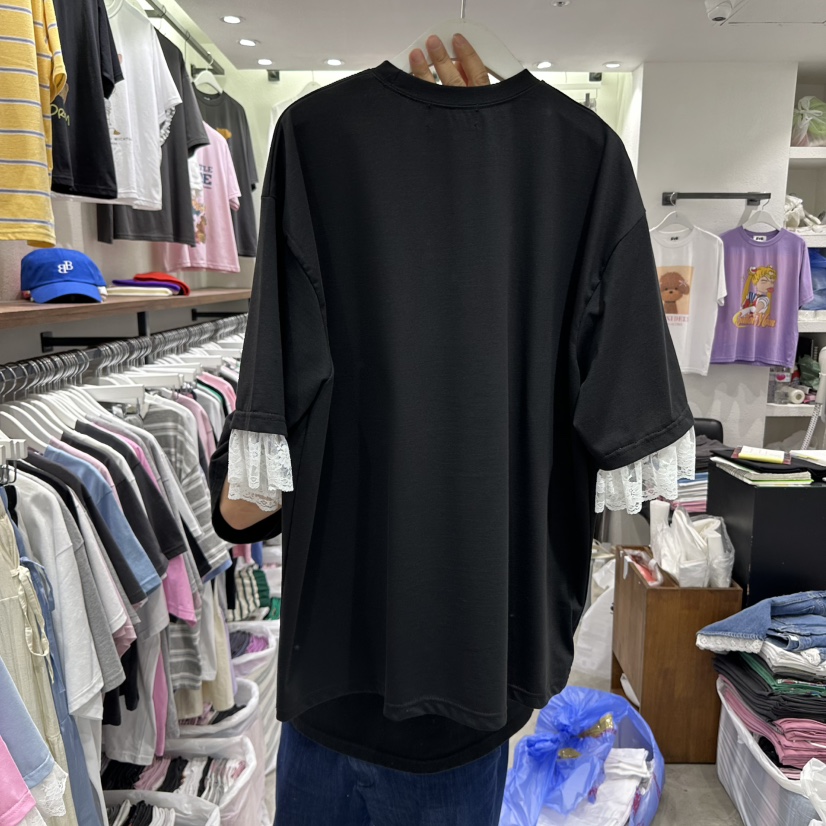 EVE韓國直郵㊣女裝新品25春夏休閑推薦人氣時尚熱賣T恤EVET恤