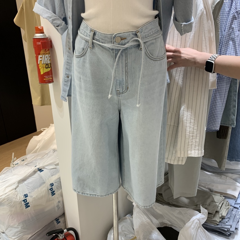 THE REST韓國直郵㊣女裝新款推薦熱賣25春夏人氣時尚休閑短褲THE REST/UNNOEUD短褲圖色1