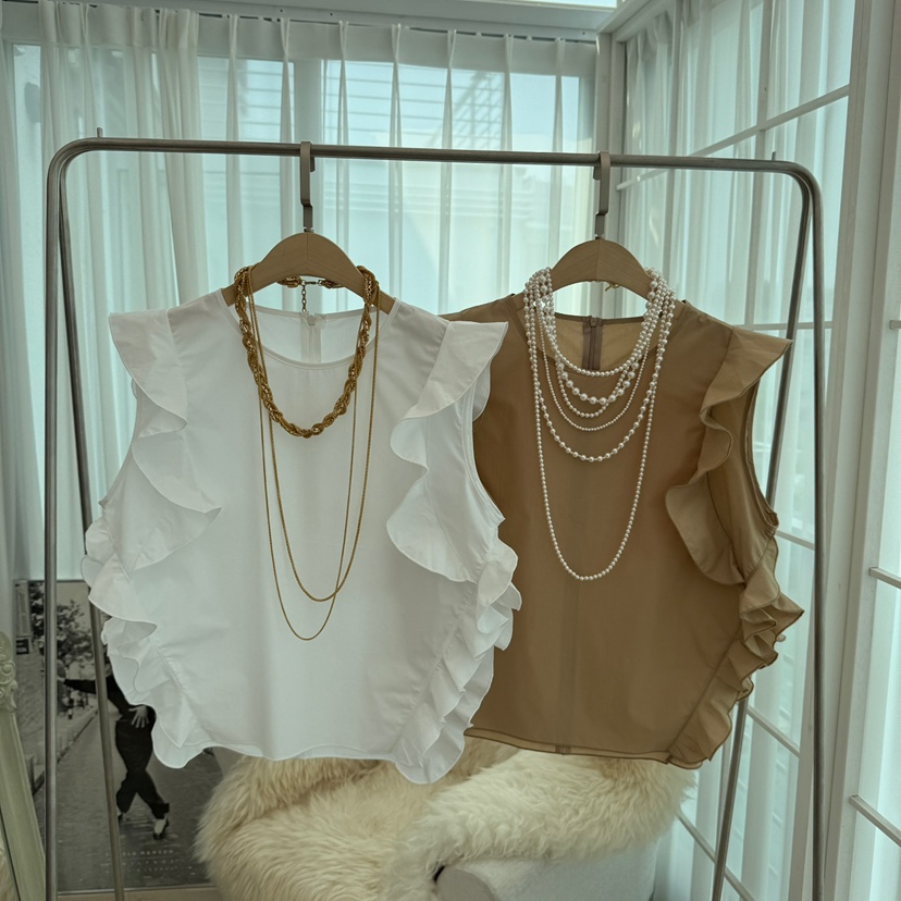 VICTORIA QUEEN直郵韓國代購㊣女裝新款熱賣推薦襯衫蕾絲衫VICTORIA QUEEN襯衫/蕾絲衫