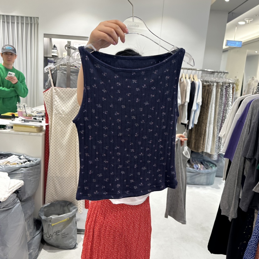 COMBO直郵韓國代購㊣女裝新款推薦熱賣人氣25春夏時尚吊帶背心COM_BO吊帶/背心圖色2