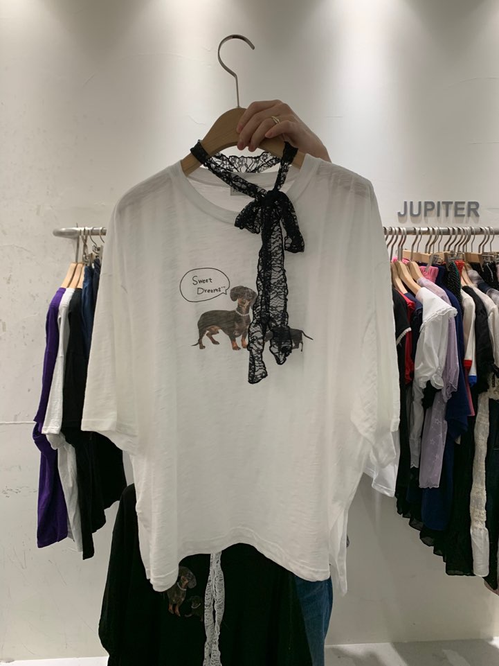 JUPITER韓國直郵㊣女裝新品熱賣推薦25春夏休閑人氣時尚T恤JUPITERT恤