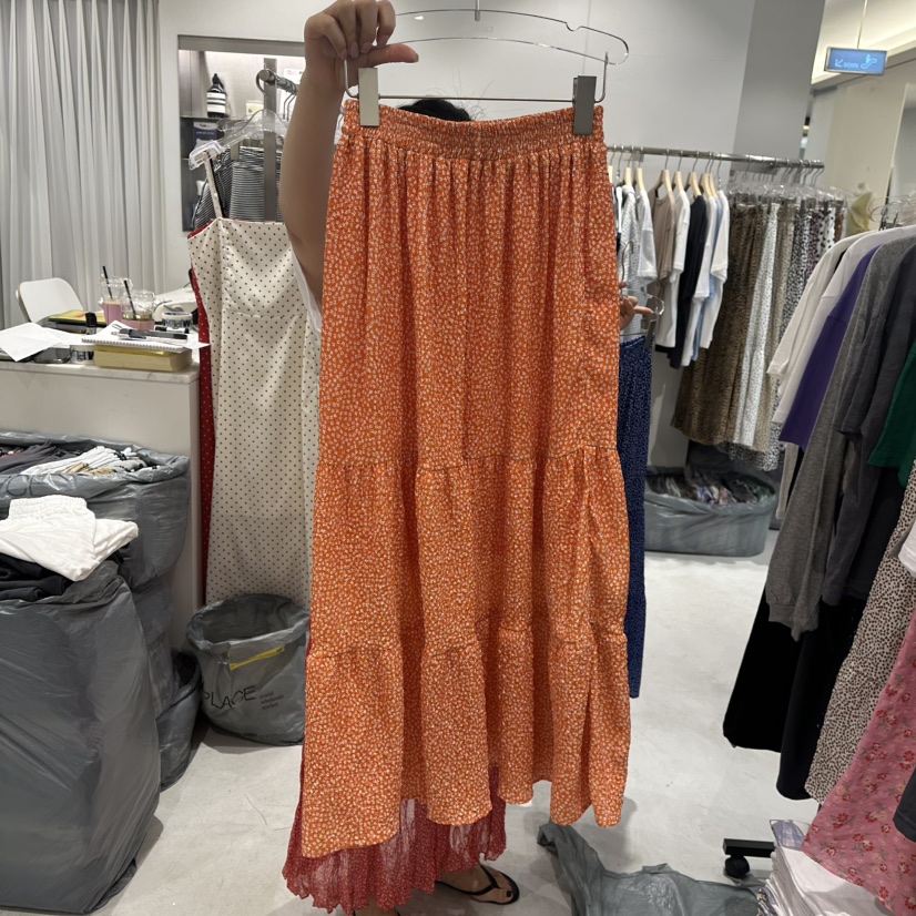 COMBO韓國㊣直郵東大門代購女裝新品時尚推薦人氣25春夏長裙COM_BO長裙圖色2