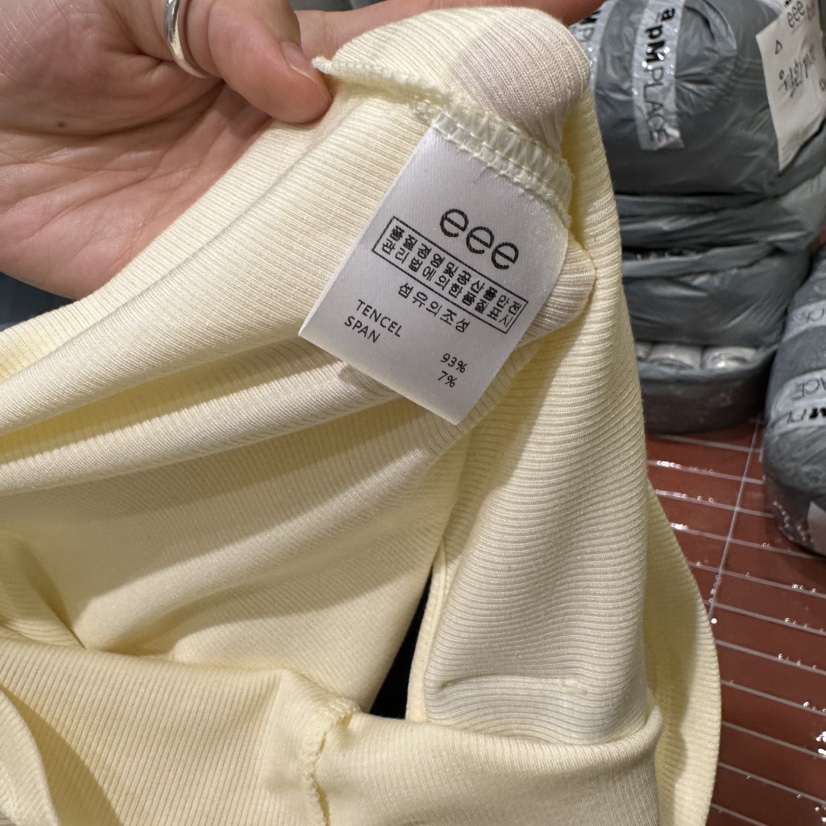 E/E/E韓國㊣直郵東大門代購女裝新品人氣休閑熱賣時尚T恤E/E/ET恤