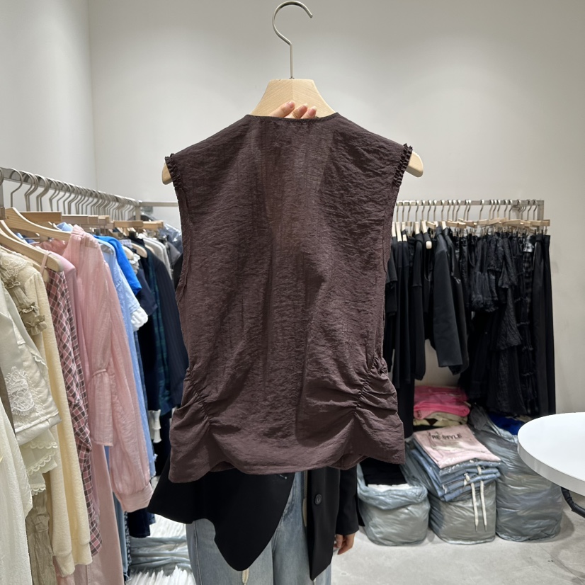 RE STYLE-Q韓國直郵㊣女裝新品人氣熱賣25春夏時尚吊帶背心RE STYLE吊帶/背心