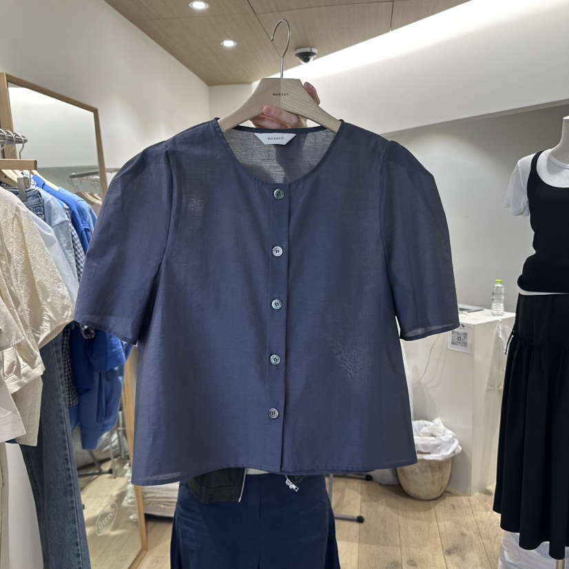 MARANT韓國直郵㊣女裝新品熱賣休閑推薦25春夏人氣襯衫蕾絲衫MARANT襯衫/蕾絲衫圖色3