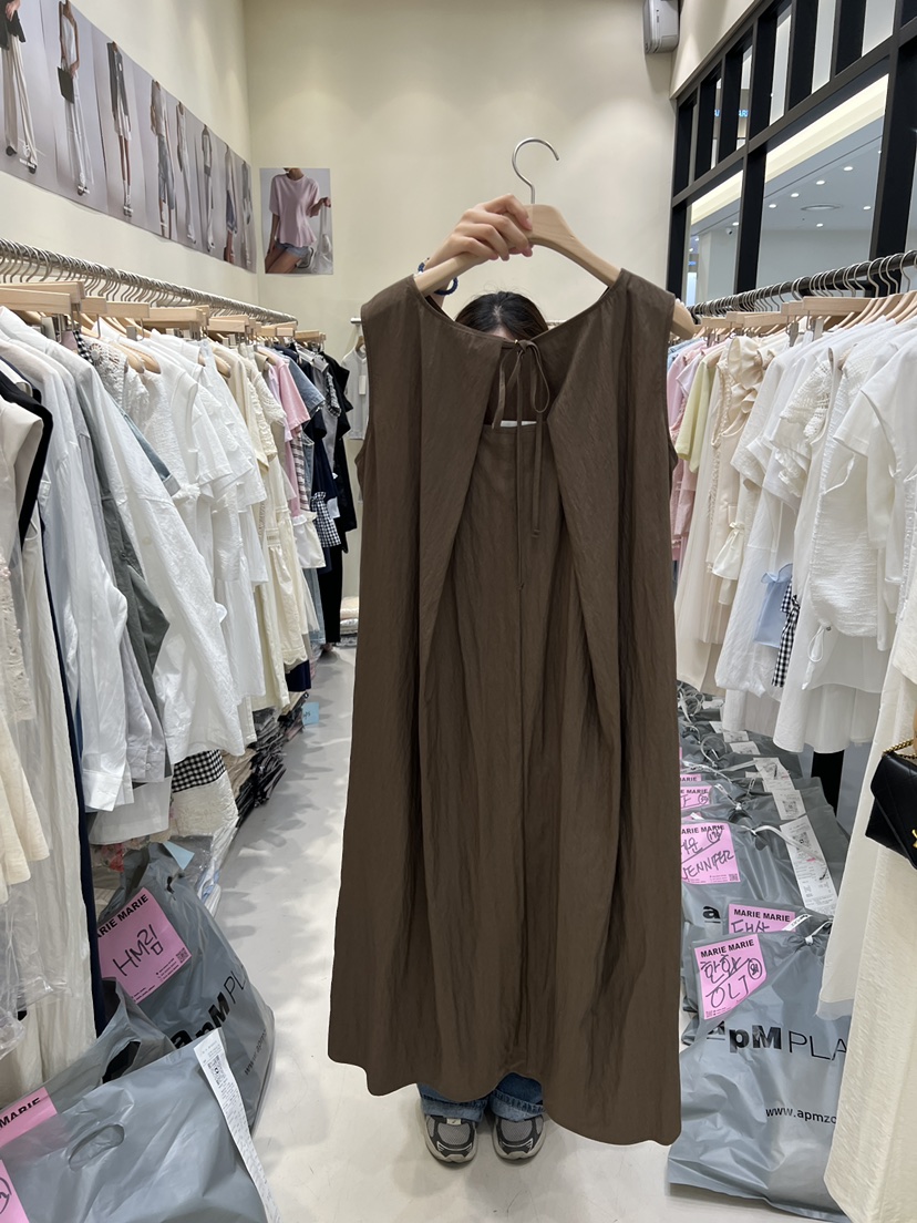MARIE MARIE韓國㊣直郵東大門代購女裝新品25春夏休閑連衣裙MARIE MARIE連衣裙