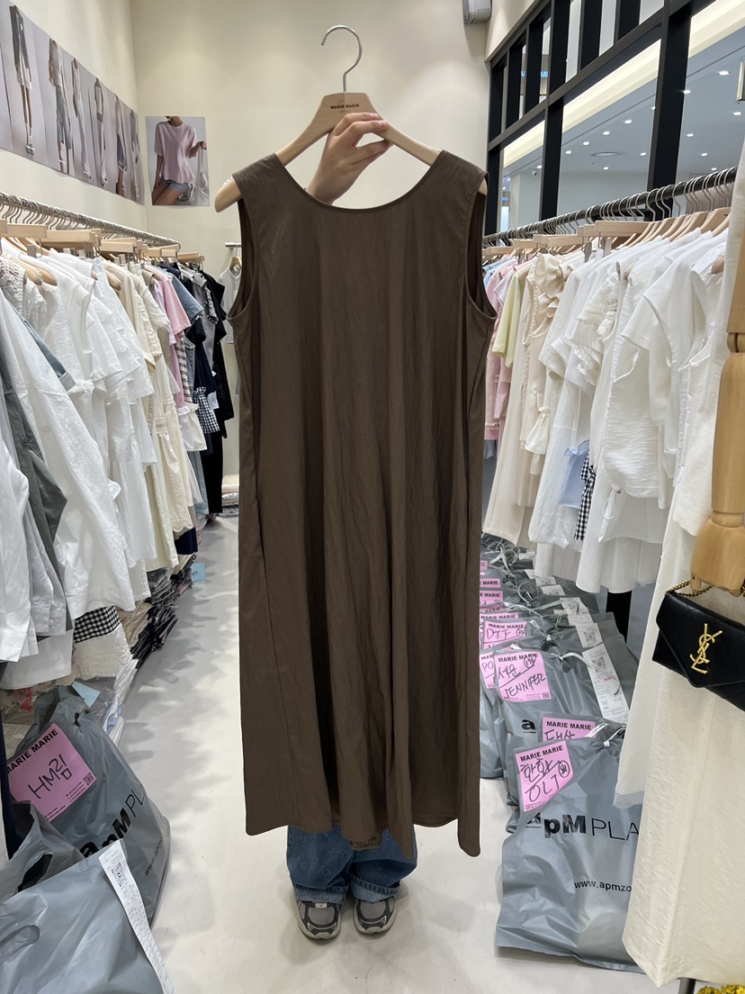 MARIE MARIE韓國㊣直郵東大門代購女裝新品25春夏休閑連衣裙MARIE MARIE連衣裙圖色2