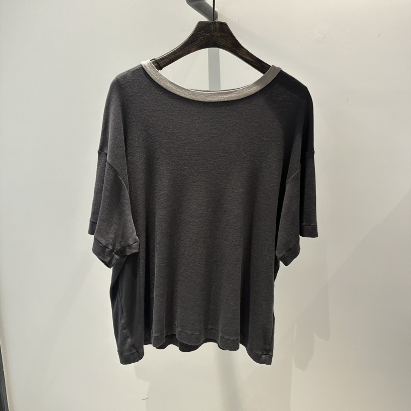 JANE BIRKIN韓國直郵㊣女裝新品人氣時尚推薦熱賣休閑25春夏T恤JANE BIRKIN設計師品牌T恤圖色2