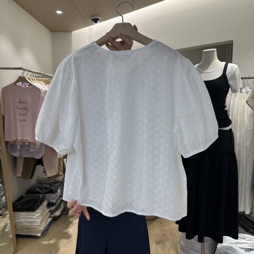 MARANT韓國直郵㊣女裝新品熱賣25春夏人氣休閑推薦襯衫蕾絲衫MARANT襯衫/蕾絲衫