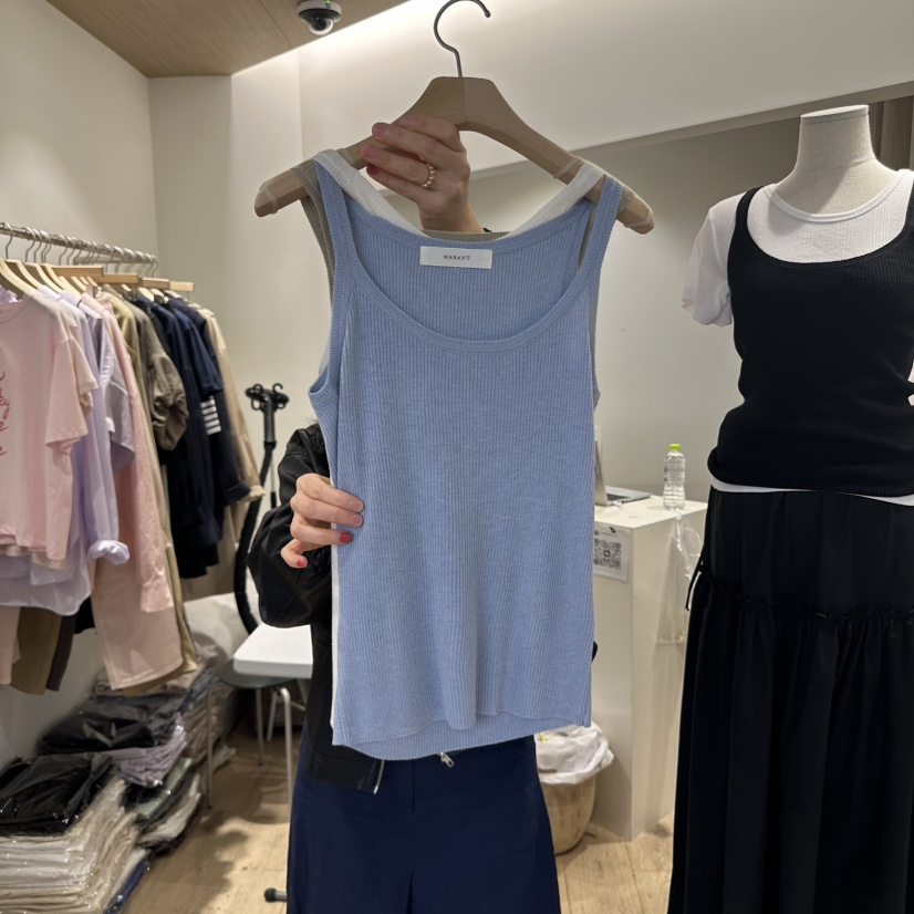 MARANT直郵韓國代購㊣女裝新款時尚推薦人氣熱賣休閑吊帶背心MARANT吊帶/背心圖色2