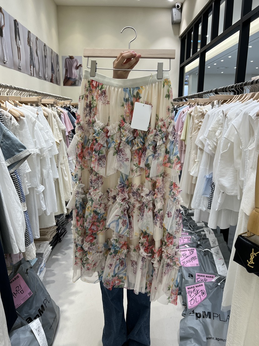MARIE MARIE直郵韓國代購㊣女裝新品休閑人氣時尚熱賣長裙MARIE MARIE長裙圖色1
