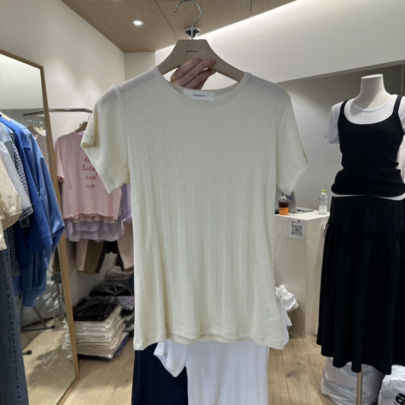MARANT韓國㊣直郵東大門代購女裝新款熱賣推薦25春夏人氣T恤MARANTT恤圖色2