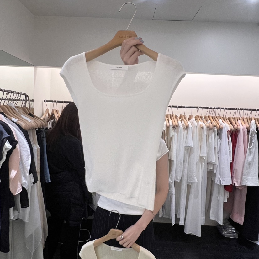 OBSESS韓國㊣直郵東大門代購女裝新品推薦人氣休閑時尚熱賣T恤OBSESS/EARLY BIRDT恤圖色4