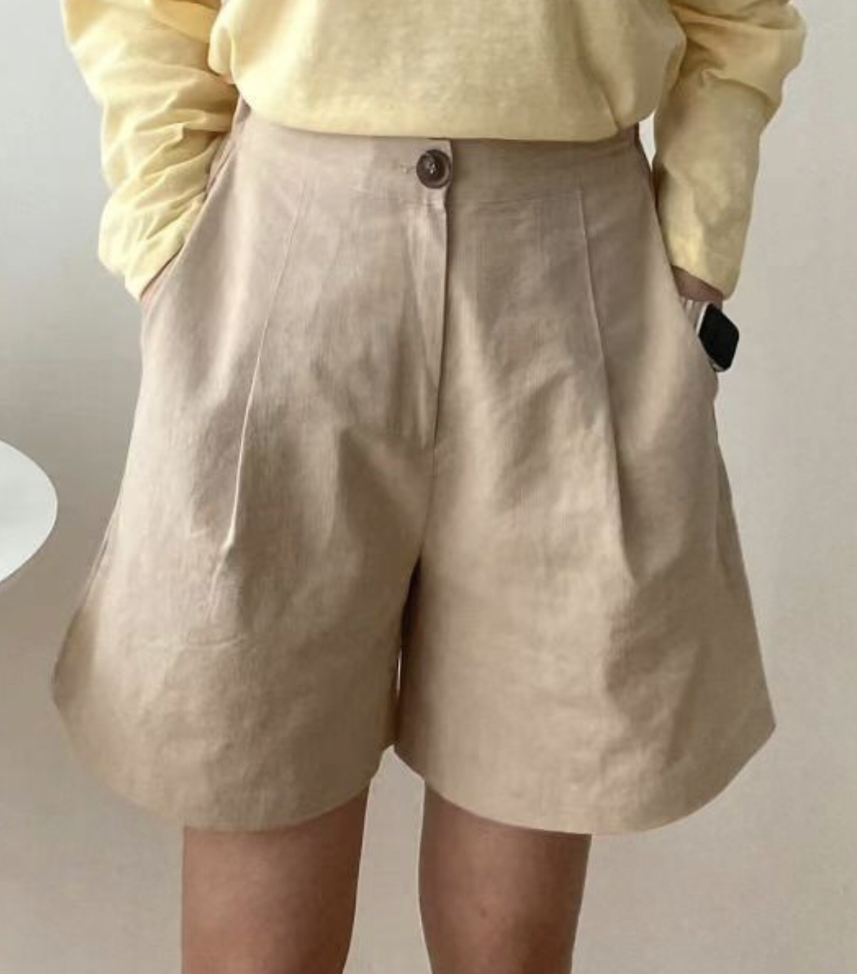 PLACE韓國直郵㊣東大門實拍女裝新款熱賣25春夏人氣短褲可愛的PLACE短褲圖色2
