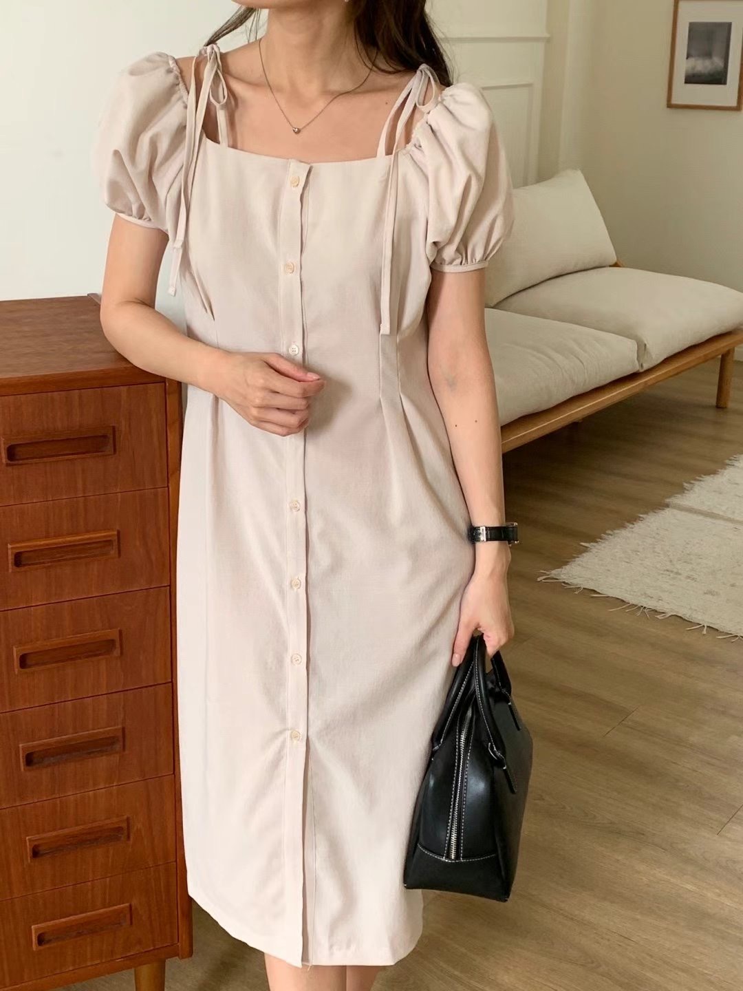 PLACE直郵韓國代購㊣女裝新品人氣休閑時尚熱賣推薦25春夏連衣裙PLACE連衣裙