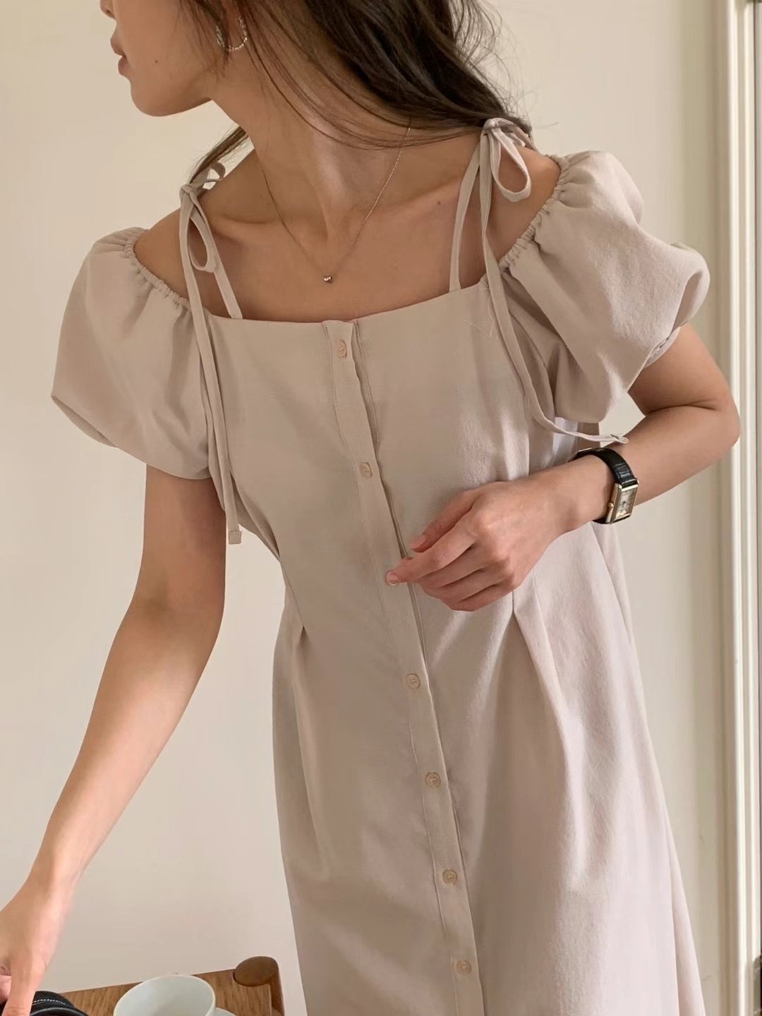 PLACE直郵韓國代購㊣女裝新品人氣休閑時尚熱賣推薦25春夏連衣裙PLACE連衣裙