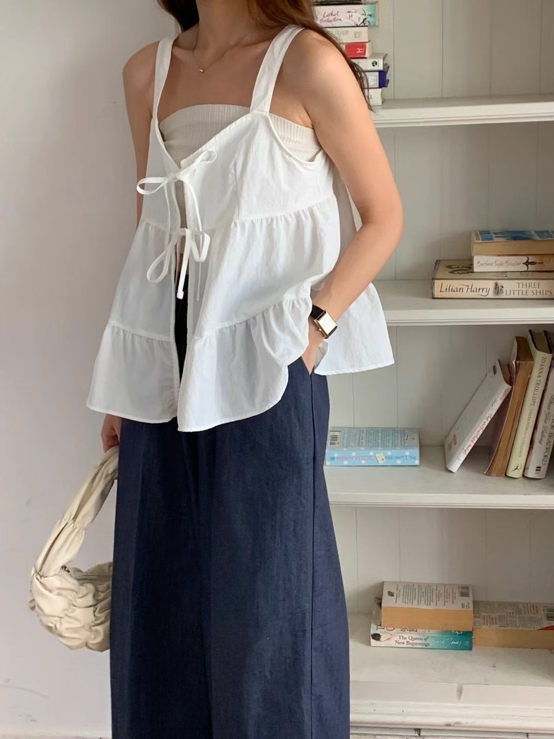 PLACE韓國直郵㊣女裝新款推薦時尚休閑熱賣25春夏人氣吊帶背心PLACE吊帶/背心