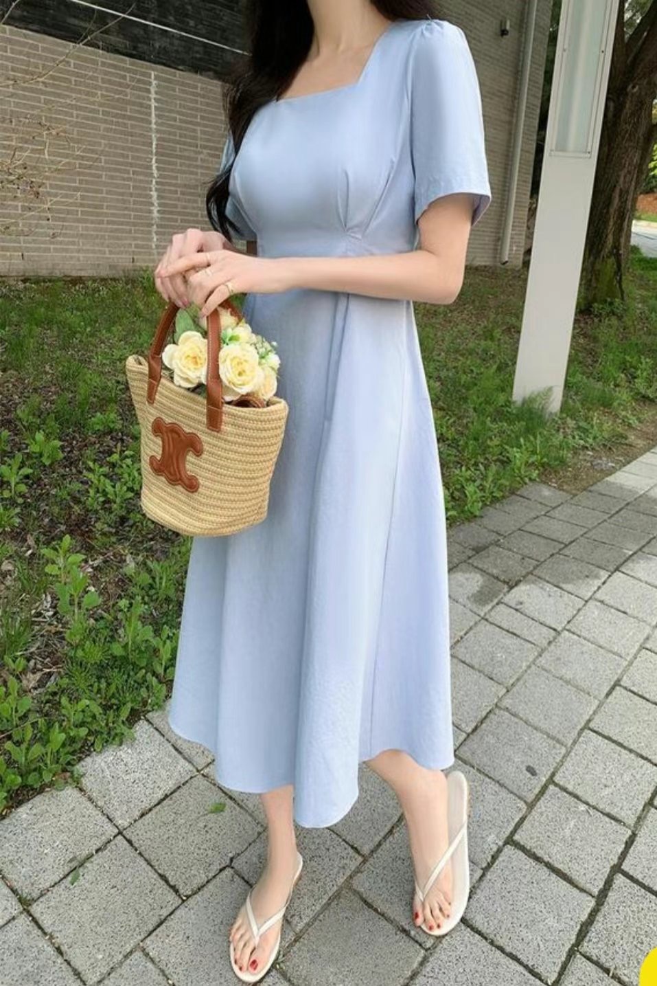 PLACE韓國㊣直郵東大門代購女裝新款人氣時尚25春夏推薦連衣裙PLACE連衣裙
