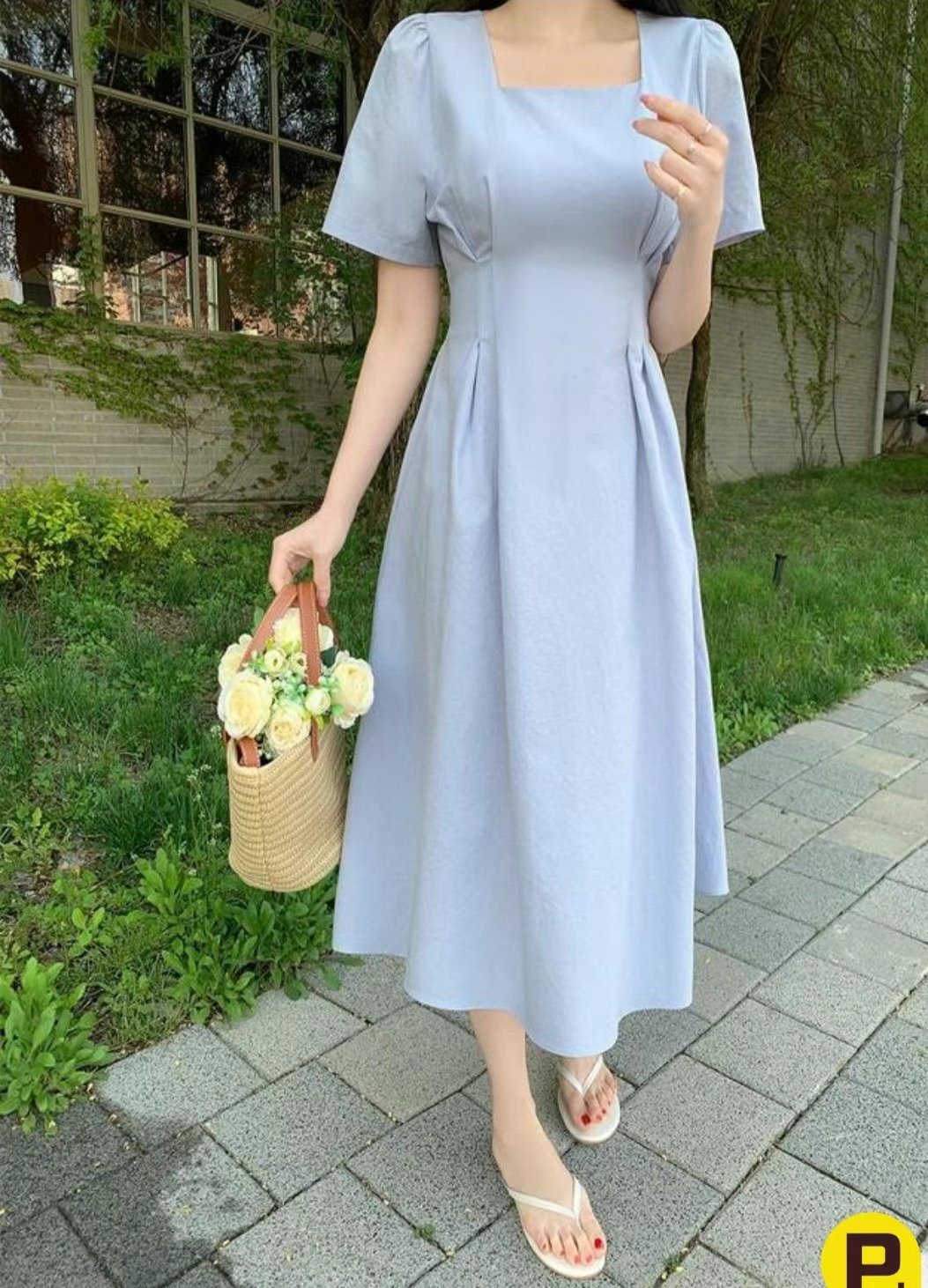 PLACE韓國㊣直郵東大門代購女裝新款人氣時尚25春夏推薦連衣裙PLACE連衣裙圖色4