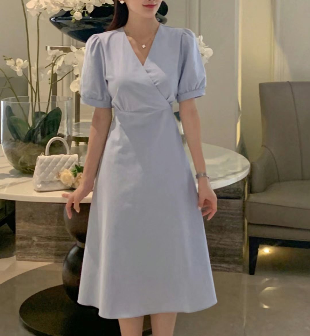 PLACE韓國直郵㊣東大門實拍女裝新品人氣推薦時尚休閑連衣裙PLACE連衣裙圖色2