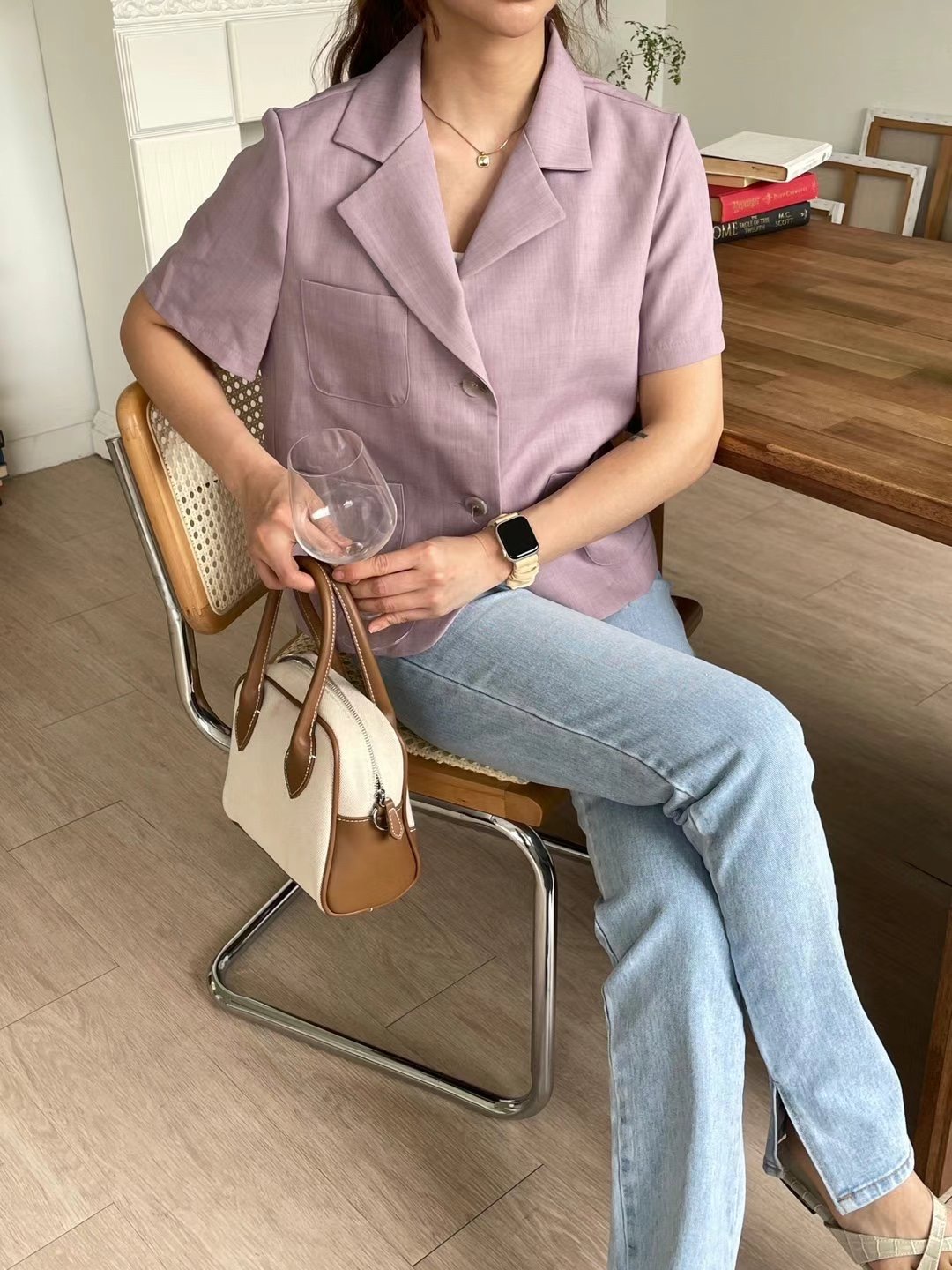 PLACE直郵韓國代購㊣女裝新品休閑25春夏時尚人氣熱賣推薦夾克PLACE夾克