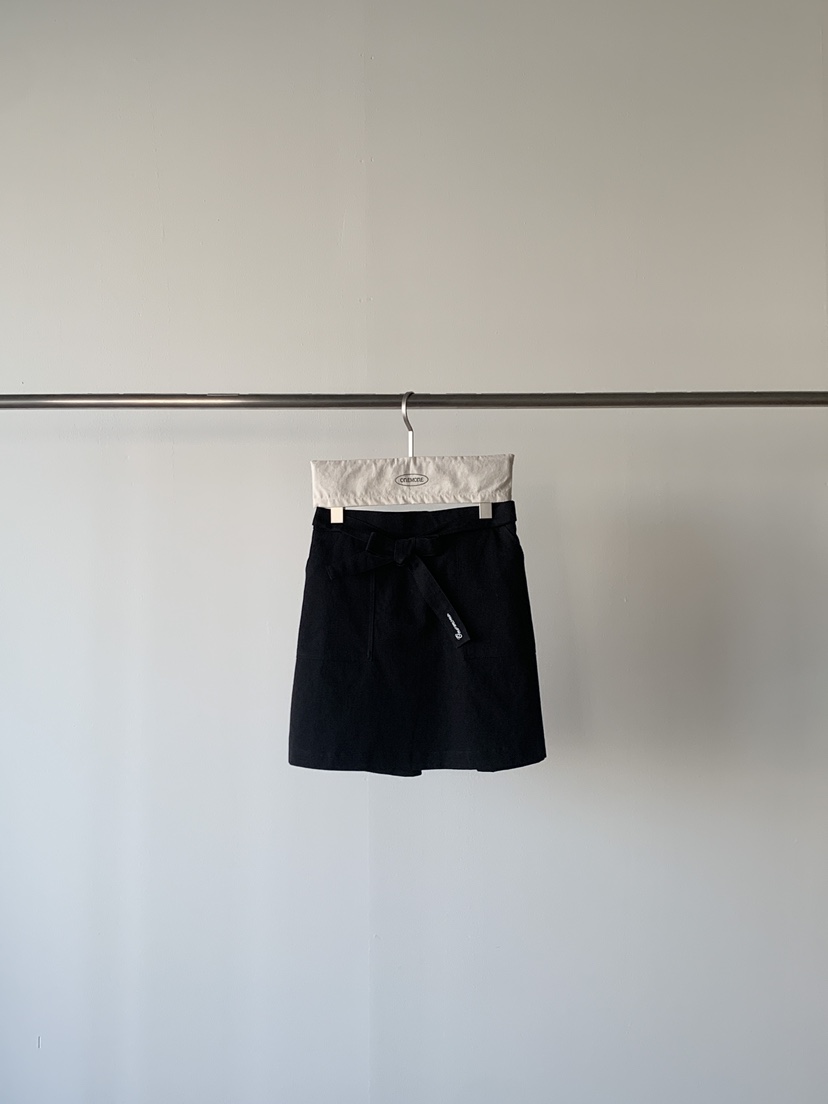 ONE MONE韓國㊣直郵東大門代購女裝新品推薦時尚人氣25春夏短裙ONE MONE短裙圖色2